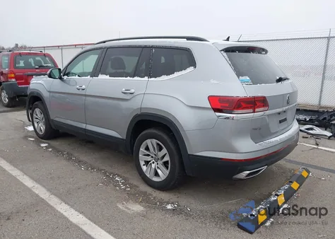 2021 Volkswagen Atlas 2.0T S from USA, damaged, VIN 1V2AP2CA3MC581030